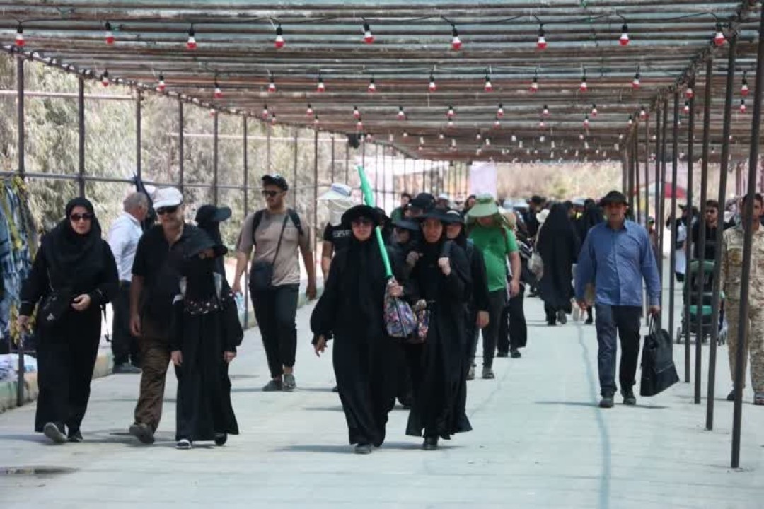 آغاز خدمات ویژه حملونقل زائران اربعین حسینی (ع) در مرز شلمچه آغاز خدمات ویژه حملونقل زائران اربعین حسینی (ع) در مرز شلمچه